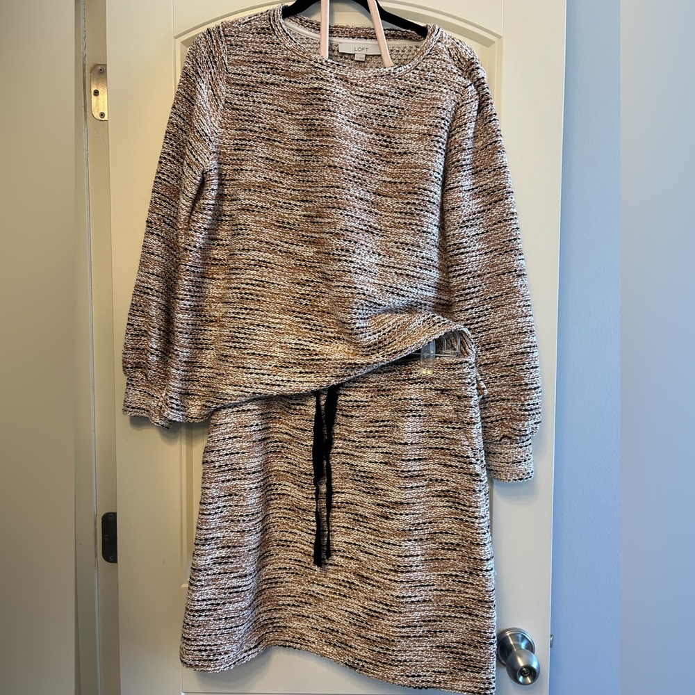 LOFT skirt and top set size small
